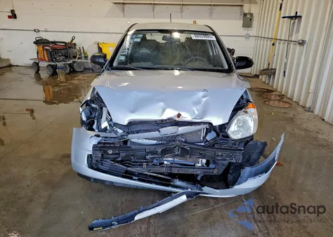 2008 Hyundai Accent Gs z USA, uszkodzony, nr VIN KMHCM36C58U076477